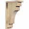 Ekena Millwork Mediterranean Rough Sawn Corbel w/Backplate, Douglas Fir, 6"W x 12"D x 20"H COR06X12X20MED01RDF - alternate 1